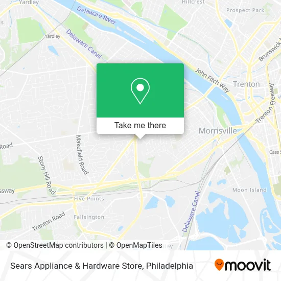 Sears Appliance & Hardware Store map