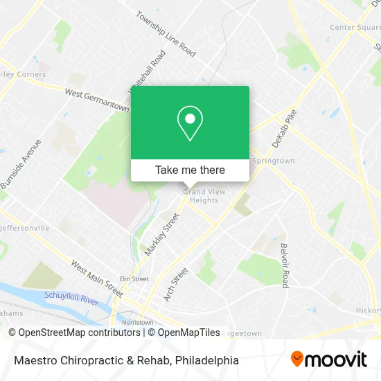 Maestro Chiropractic & Rehab map