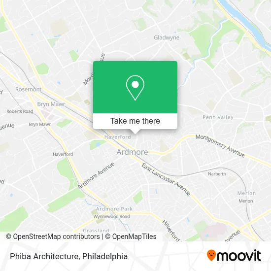 Phiba Architecture map