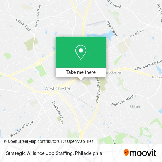 Strategic Alliance Job Staffing map