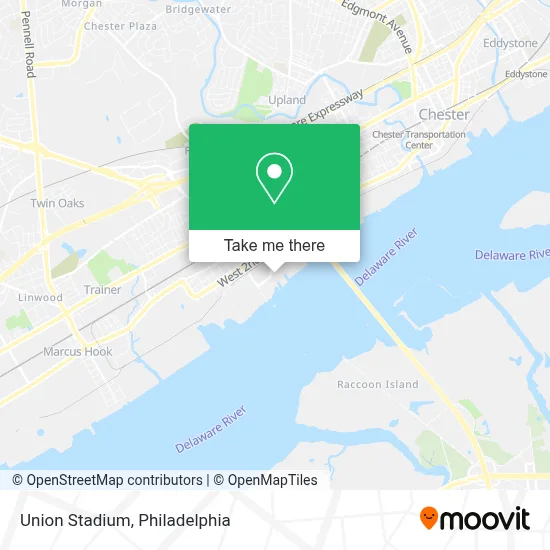Union Stadium map