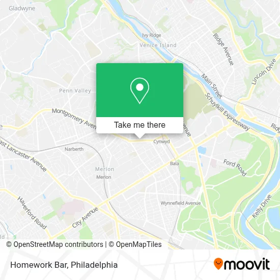 Homework Bar map