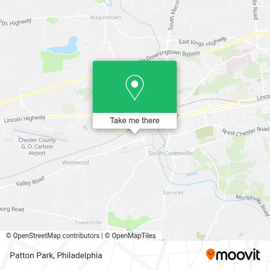Patton Park map