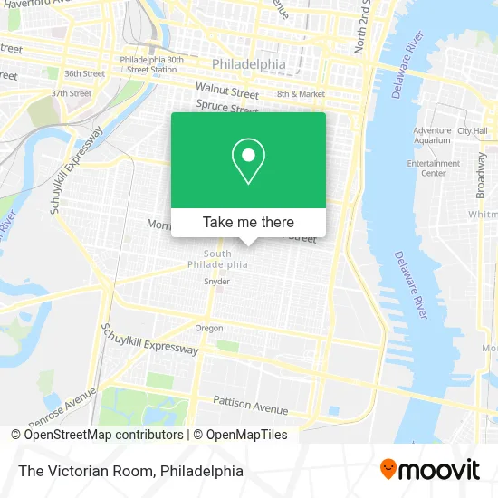 The Victorian Room map