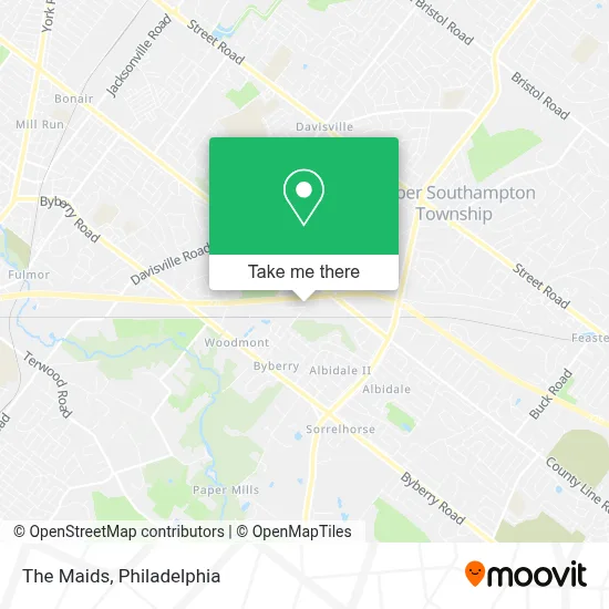 The Maids map