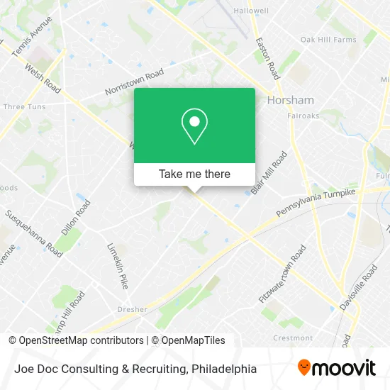 Joe Doc Consulting & Recruiting map