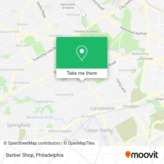 Barber Shop map