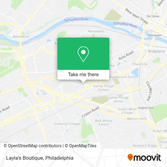 Layla's Boutique map