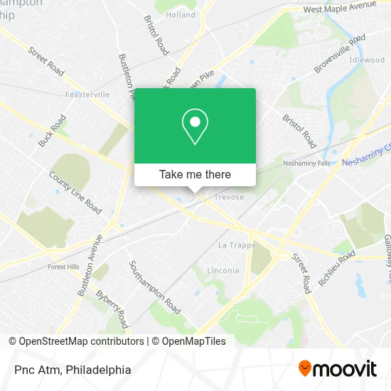 Pnc Atm map