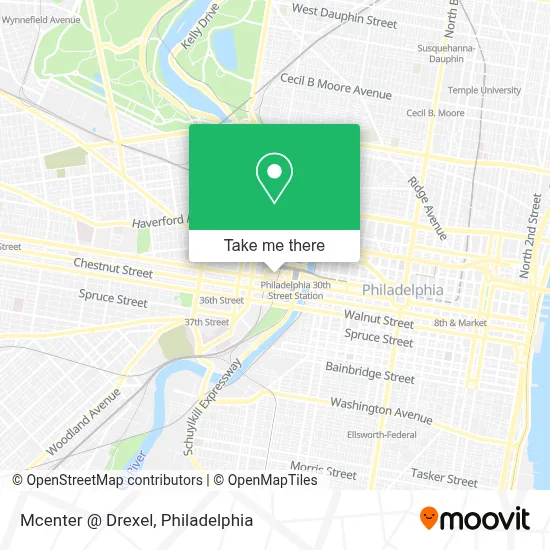 Mcenter @ Drexel map