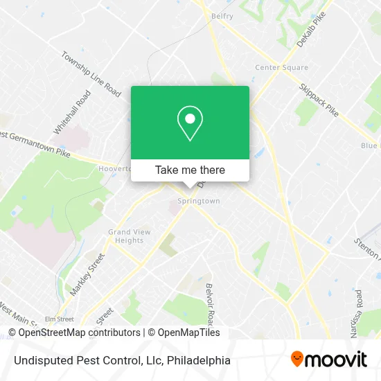Undisputed Pest Control, Llc map