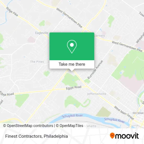 Finest Contractors map