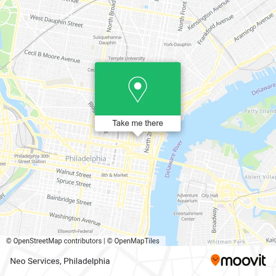 Neo Services map