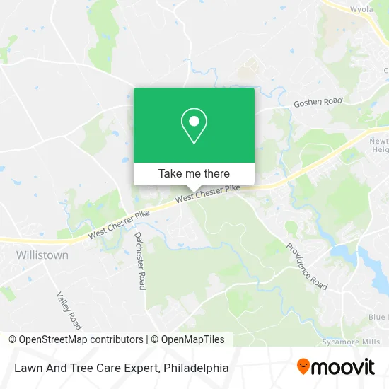 Lawn And Tree Care Expert map