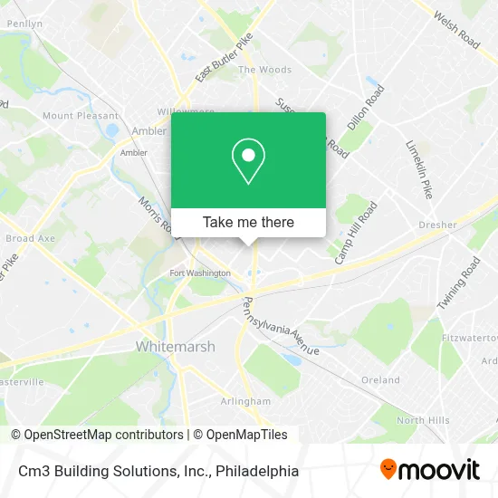Cm3 Building Solutions, Inc. map