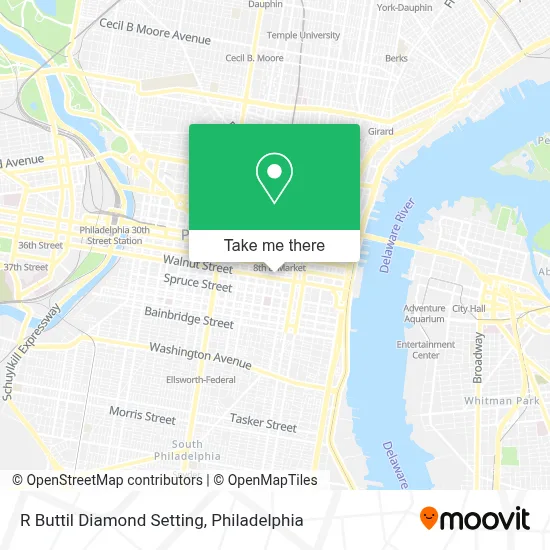 R Buttil Diamond Setting map