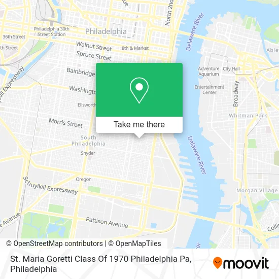St. Maria Goretti Class Of 1970 Philadelphia Pa map