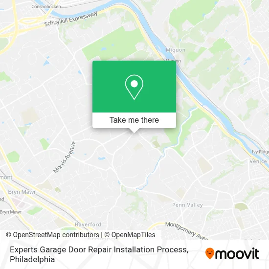 Experts Garage Door Repair Installation Process map