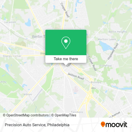 Precision Auto Service map