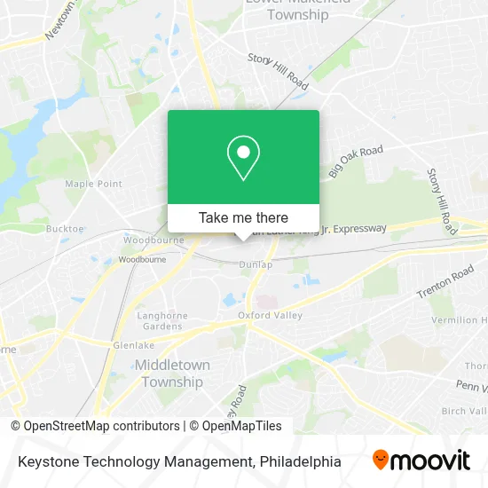 Keystone Technology Management map