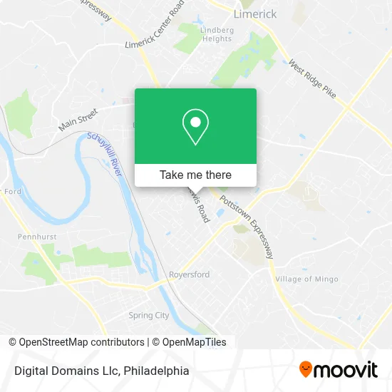 Digital Domains Llc map