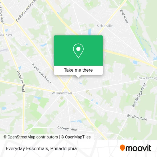 Everyday Essentials map
