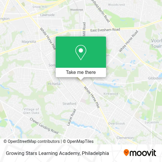 Growing Stars Learning Academy map