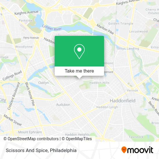 Scissors And Spice map