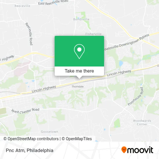 Pnc Atm map