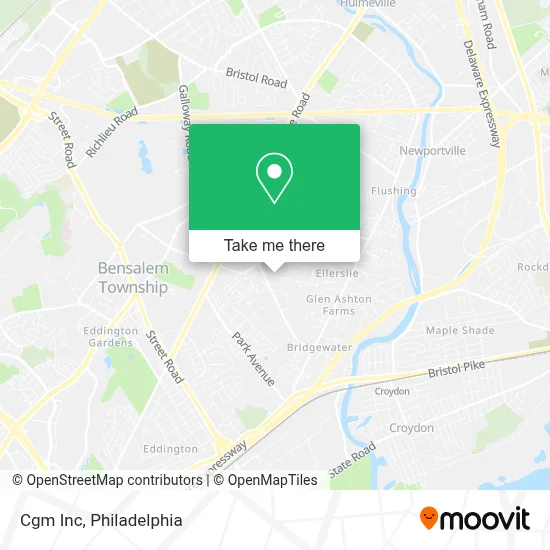 Cgm Inc map