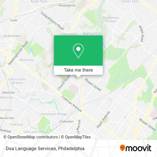 Dsa Language Services map