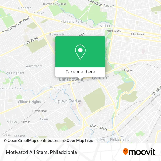 Motivated All Stars map