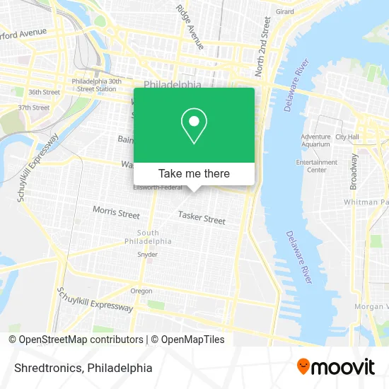 Shredtronics map