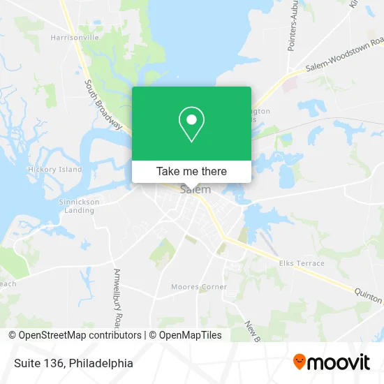 Suite 136 map