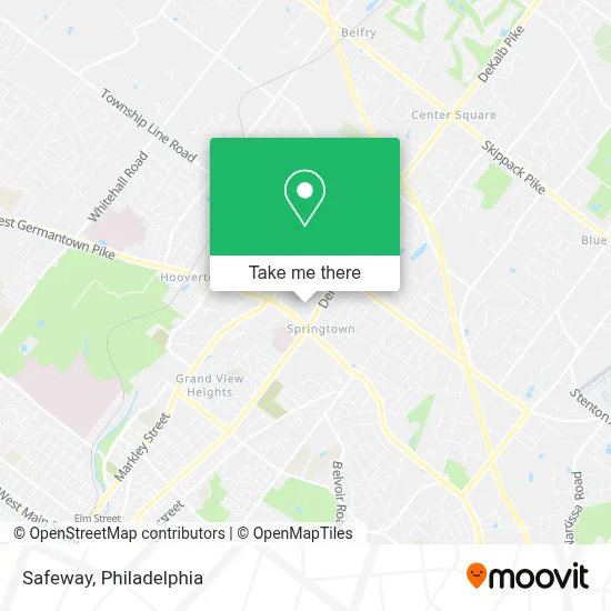 Safeway map