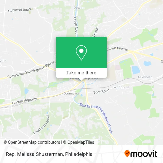 Rep. Melissa Shusterman map