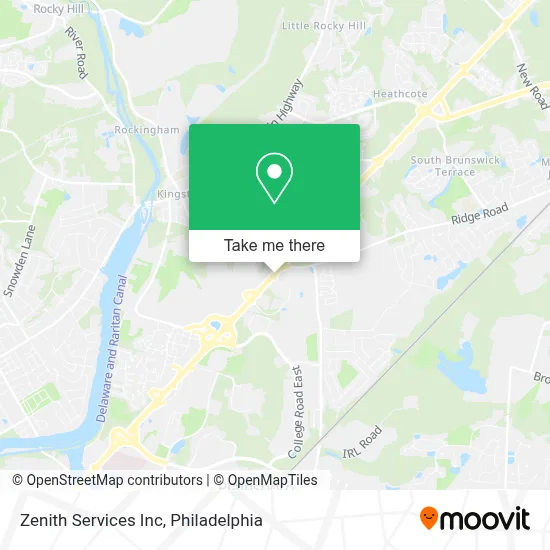 Zenith Services Inc map