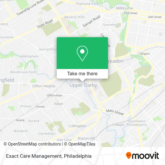 Exact Care Management map