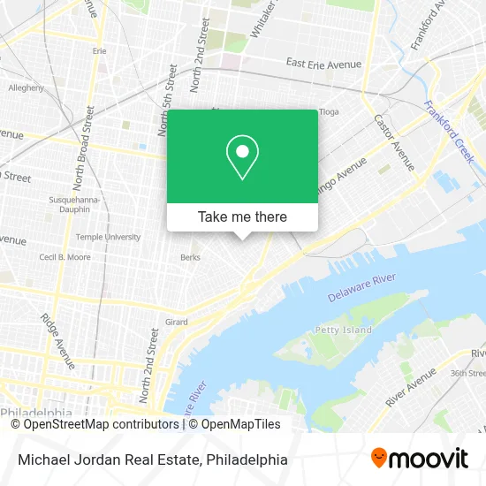 Michael Jordan Real Estate map