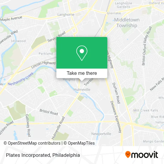 Plates Incorporated map