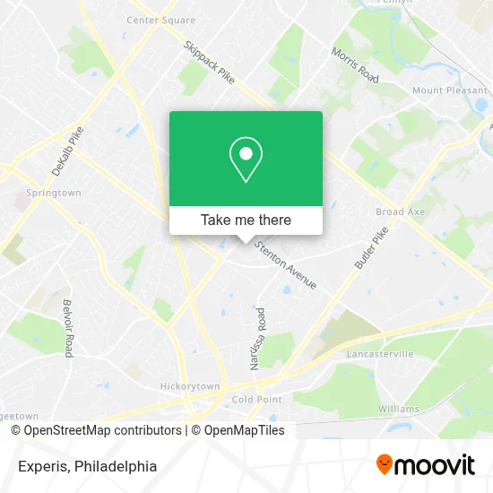 Experis map