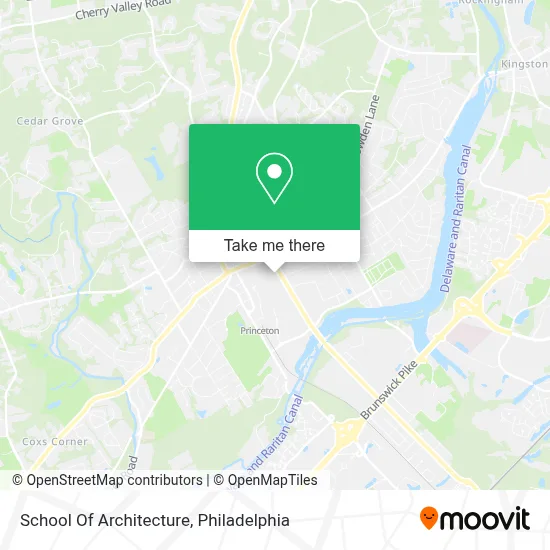 School Of Architecture map