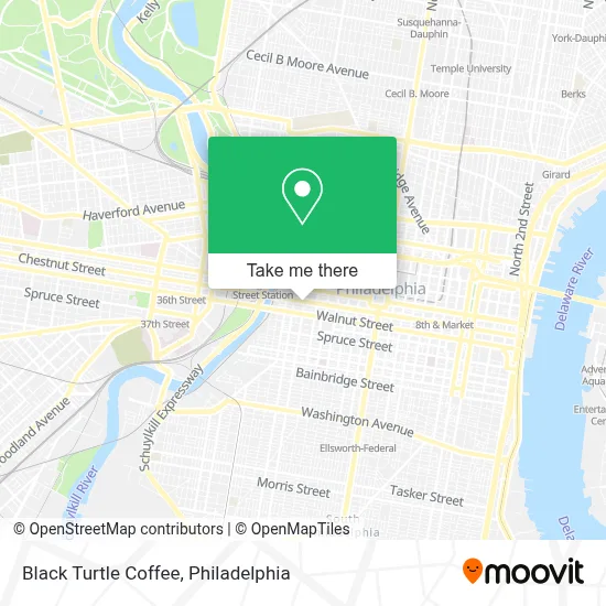 Black Turtle Coffee map