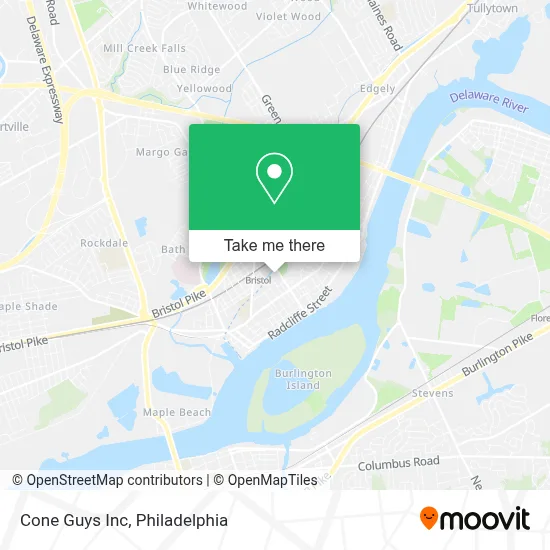 Cone Guys Inc map
