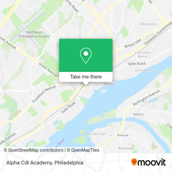 Alpha Cdl Academy map