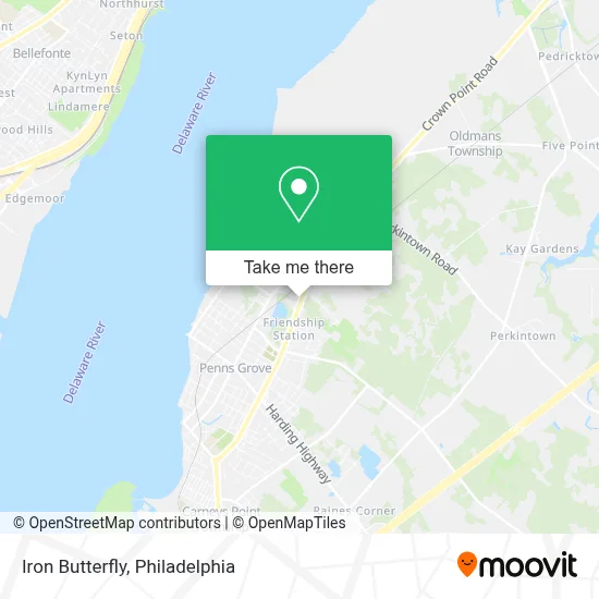 Iron Butterfly map