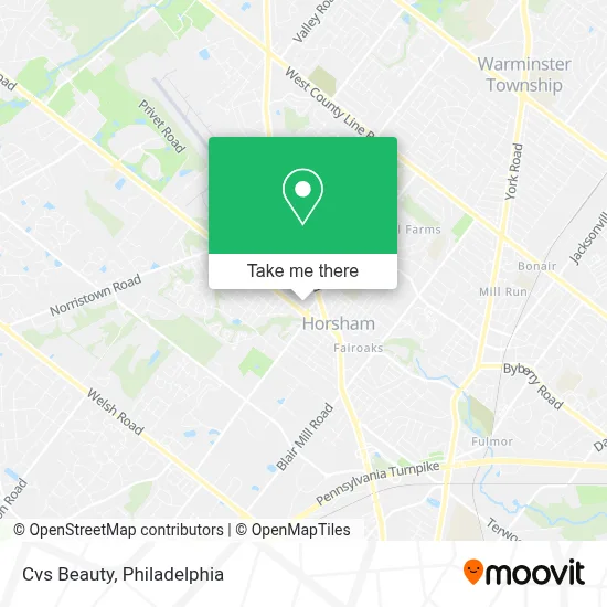 Cvs Beauty map