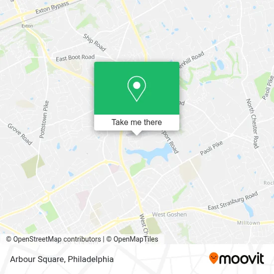 Arbour Square map