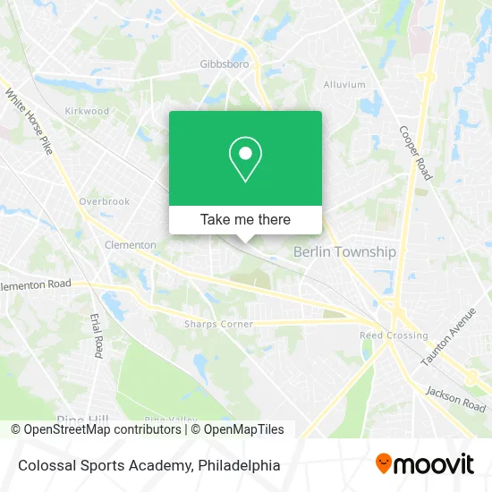 Colossal Sports Academy map