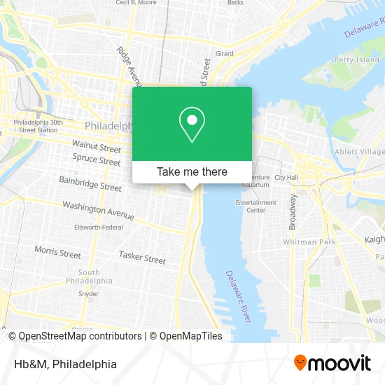 Hb&M map